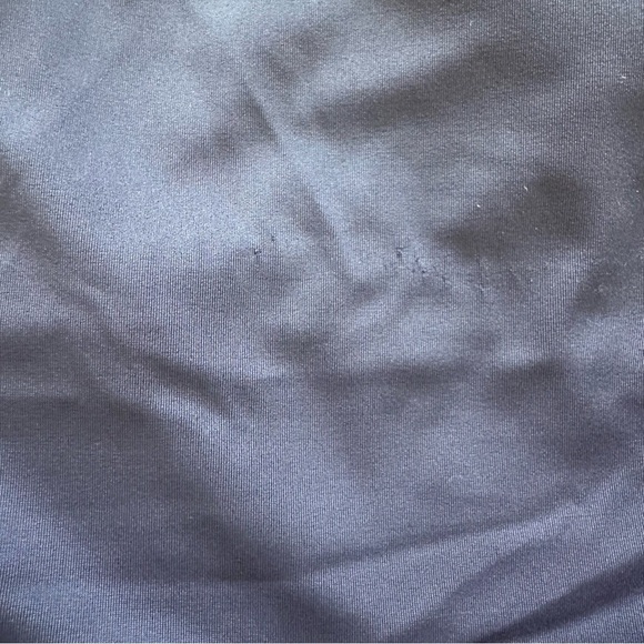 Andie Womens Tulum One Piece Swimsuit Small Navy Blue Cross Back Classic Padded - Picture 9 of 10